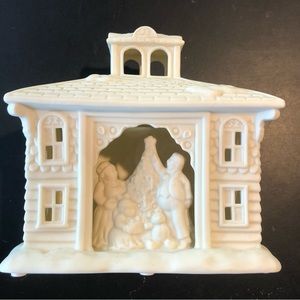 PartyLite Victorian Manor Candle Holder Holiday Decor